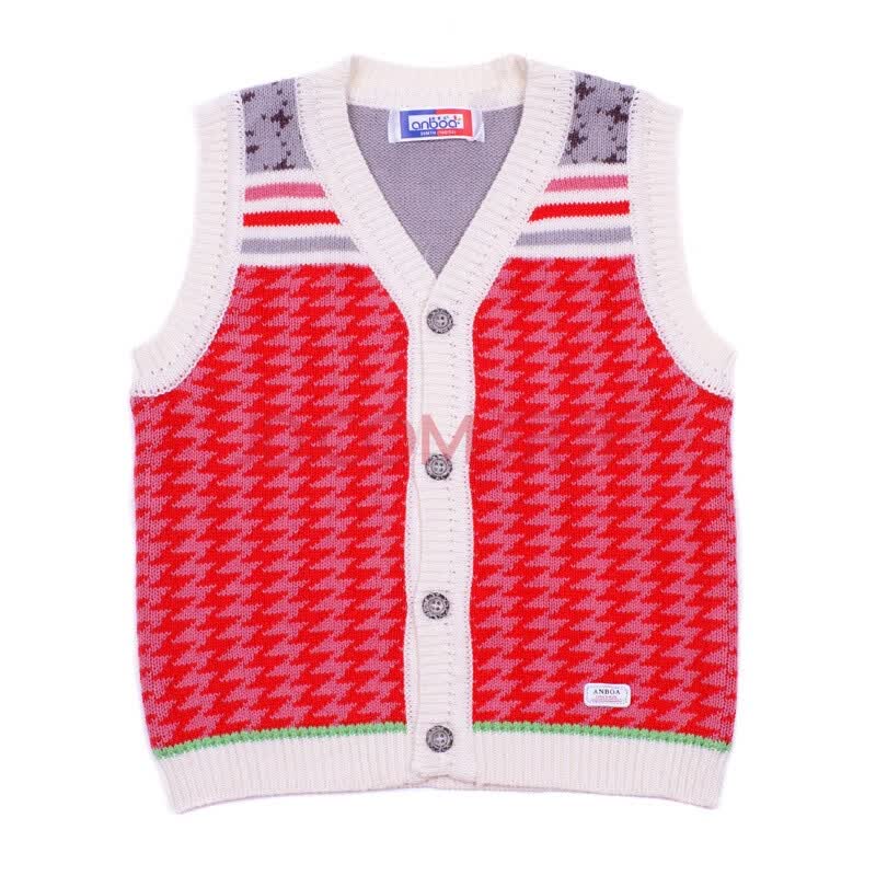 法国安宝儿 <em>婴儿宝宝</em>男女童装 纯棉<em>开胸</em>背心 春