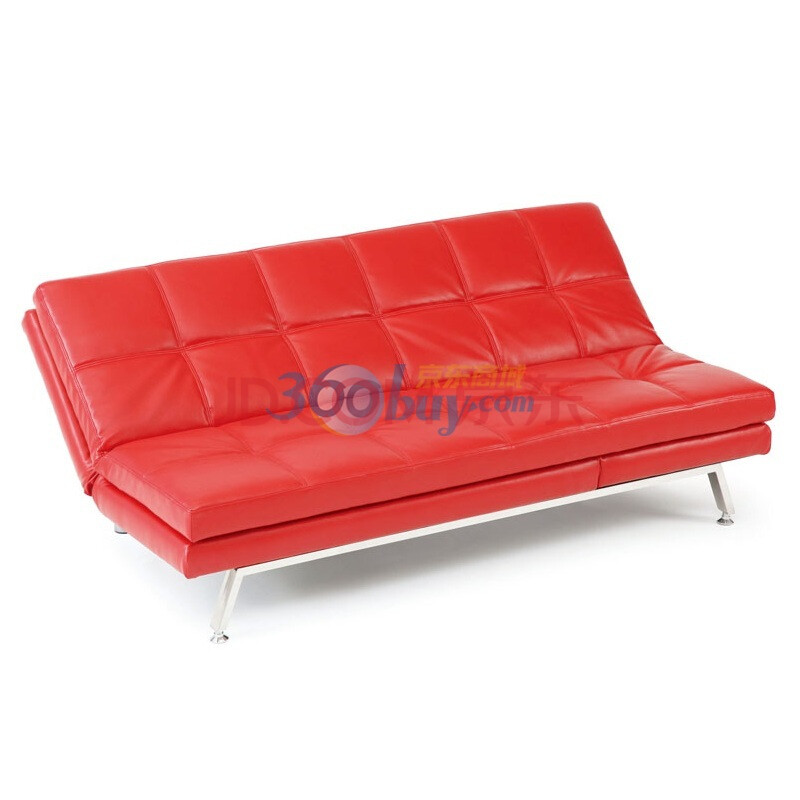 蜜巢 沙发折叠床双人位沙发床 三人位皮艺沙发