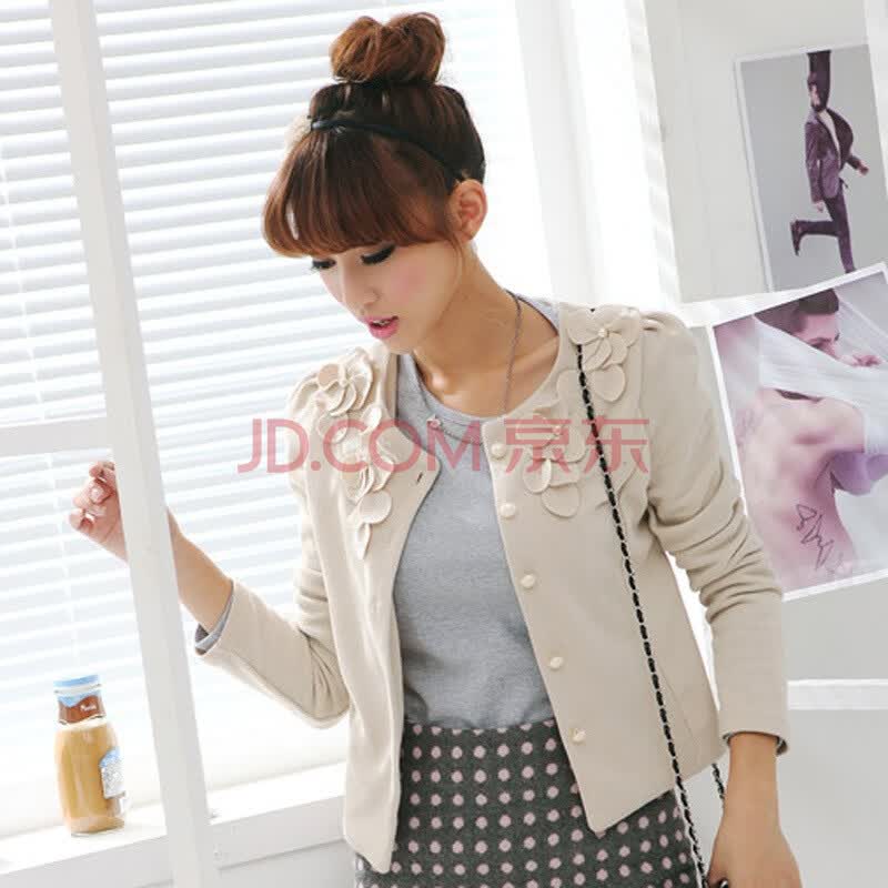 <em>韩都衣舍</em> 韩国短<em>外套</em>秋冬季新品<em>女士</em>长袖立体