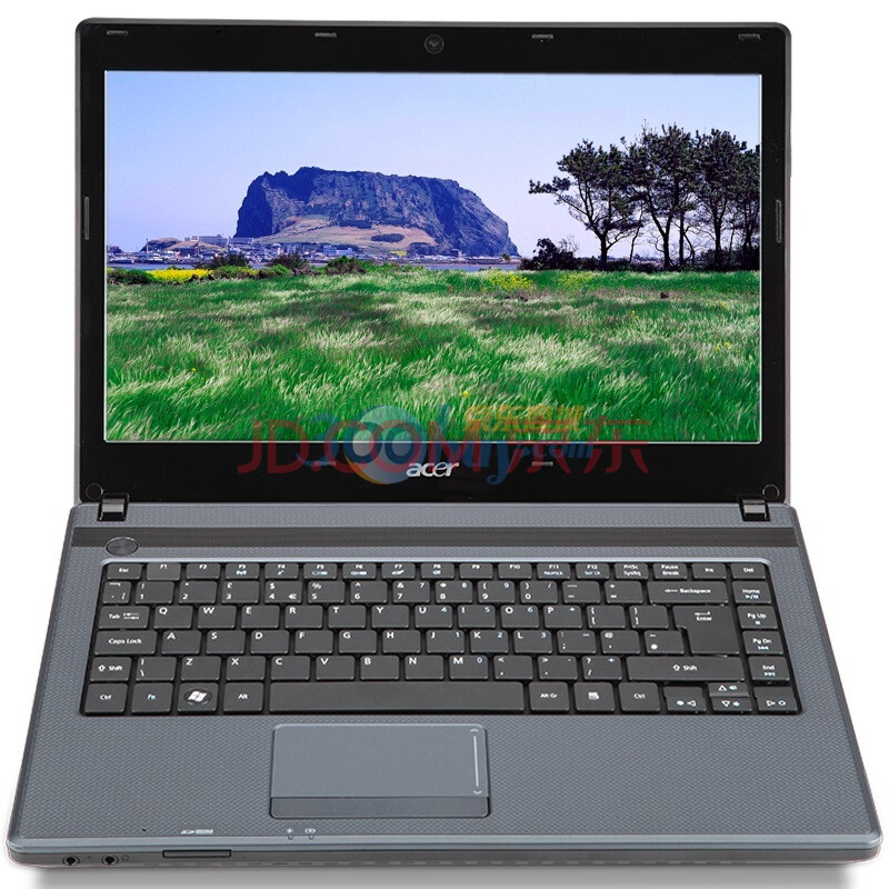 宏?（acer）AS4739-382G32Mnkk  14英寸笔记本电脑（i3-380M 2G 320G D刻  LED背光丽镜宽屏)黑灰色