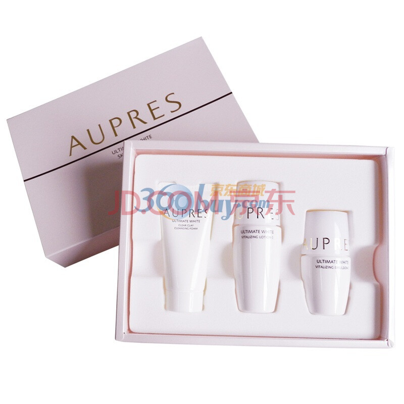 AUPRES 欧珀莱 臻白抗斑赋弹三件套-清润型 旅行套装