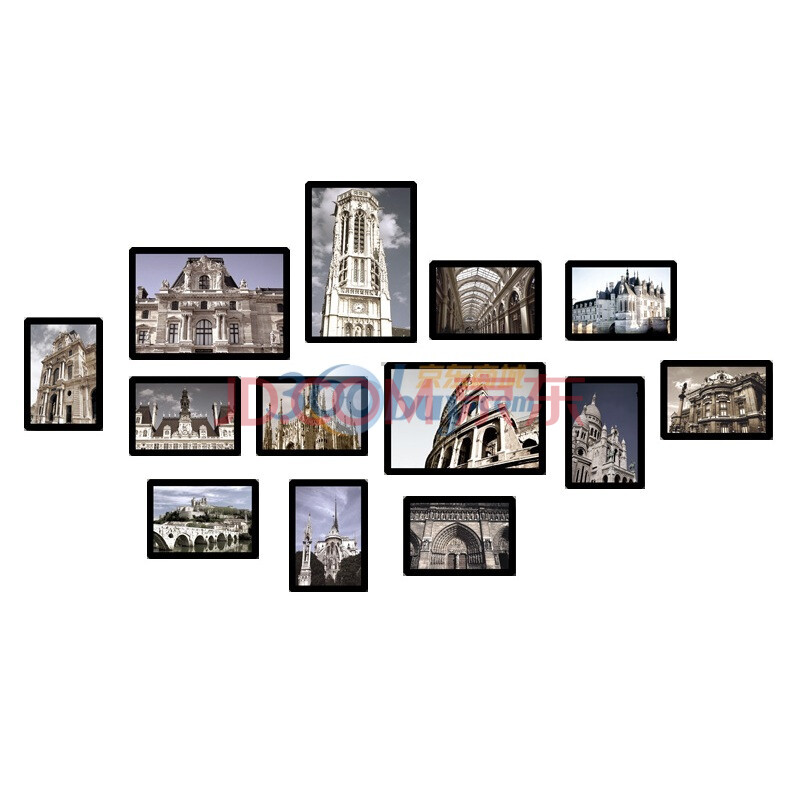 稀颜家居 加大13<em>组合照片墙</em> 欧罗巴图片
