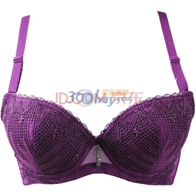 水中花聚拢 刺绣 <em>3/4</em>厚膜杯 芦荟保湿<em>文胸</em> 810