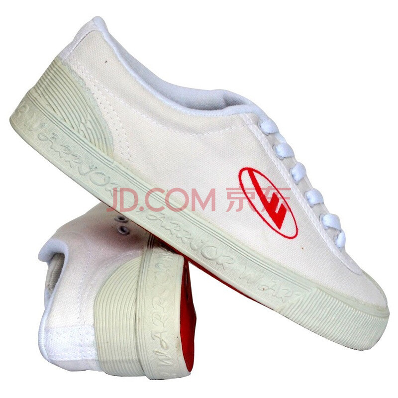 回力鞋warrior 经典情侣款羽毛球鞋1-R 白色 42