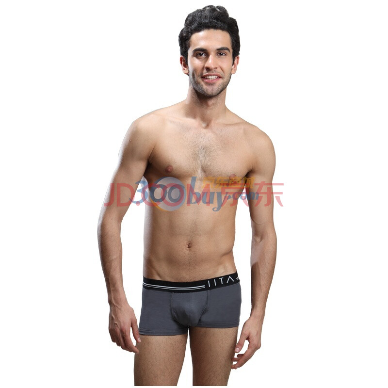 <em>IITA 男士</em>内衣 莫代尔性感低腰小平角<em>内裤</em> 386