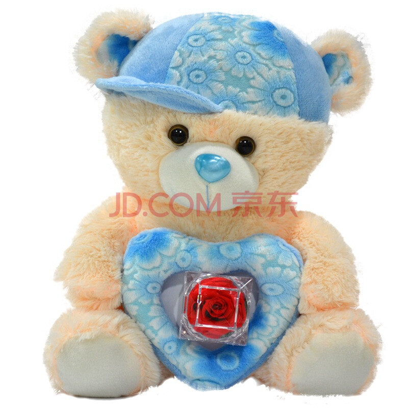 <em>生日礼物礼品</em> <em>女友生日礼物</em>保鲜花公仔创意卡
