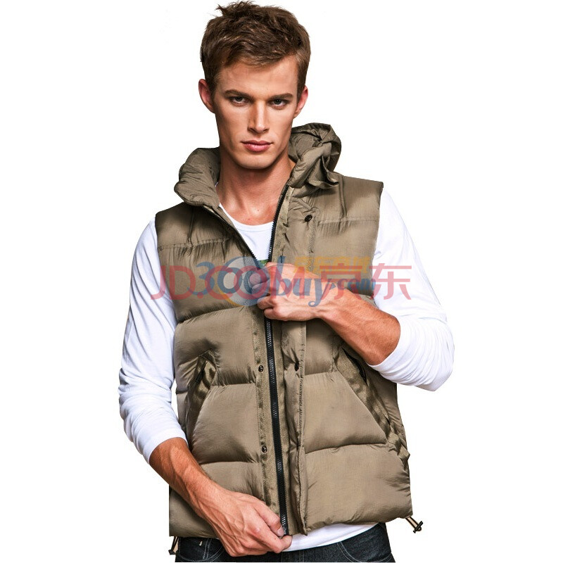 2011秋季新品轻柔质感休闲保暖<em>男马甲外套</em>男