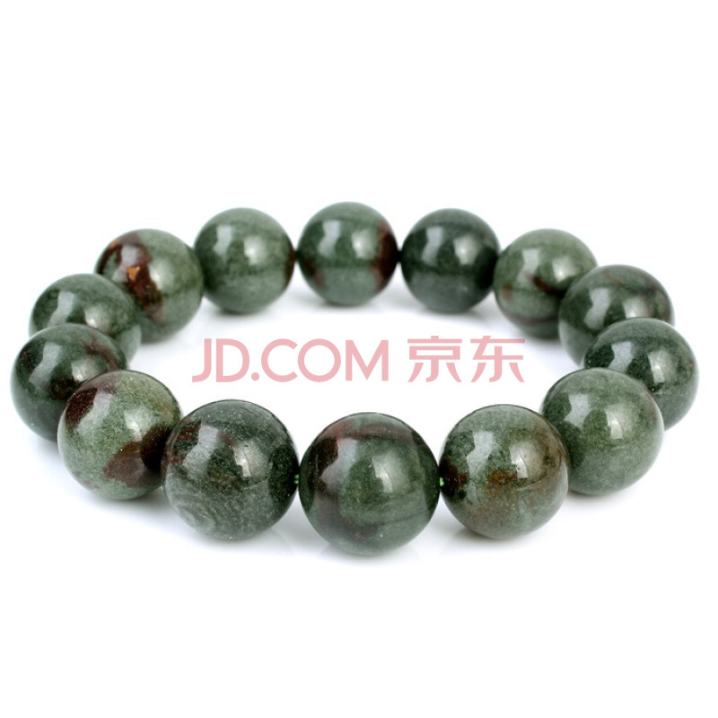 凝萃坊 天然绿幽灵水晶手链16mm-深藏不露(附