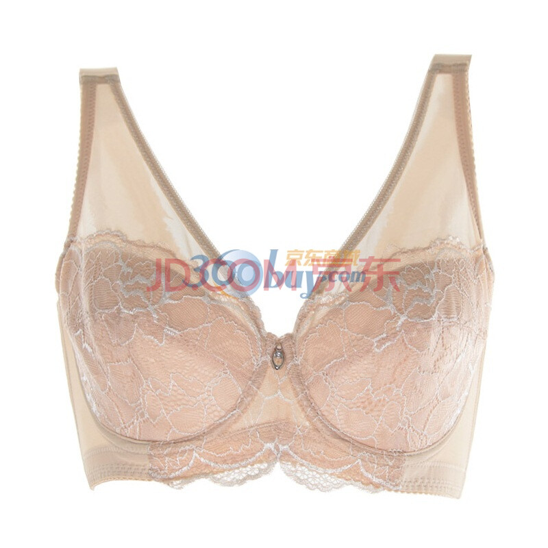 夏新款 蕾丝 背心式 四排扣 大包容 <em>全杯文胸</em> A