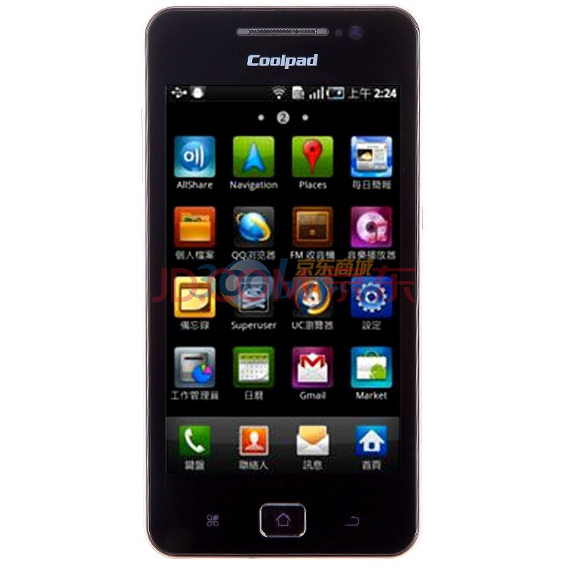 Coolpad 酷派 9100 3G手机（睿智黑 电信定制）
