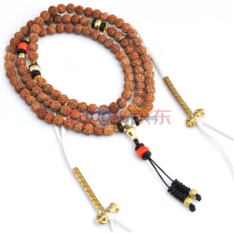 知乐轩 开光辟邪 尼泊尔六瓣小金刚菩提子8mm