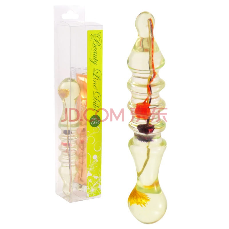丽莎宝贝 傲然<em>黄菊</em>水晶按摩棒<em>女性</em>自慰器 进口