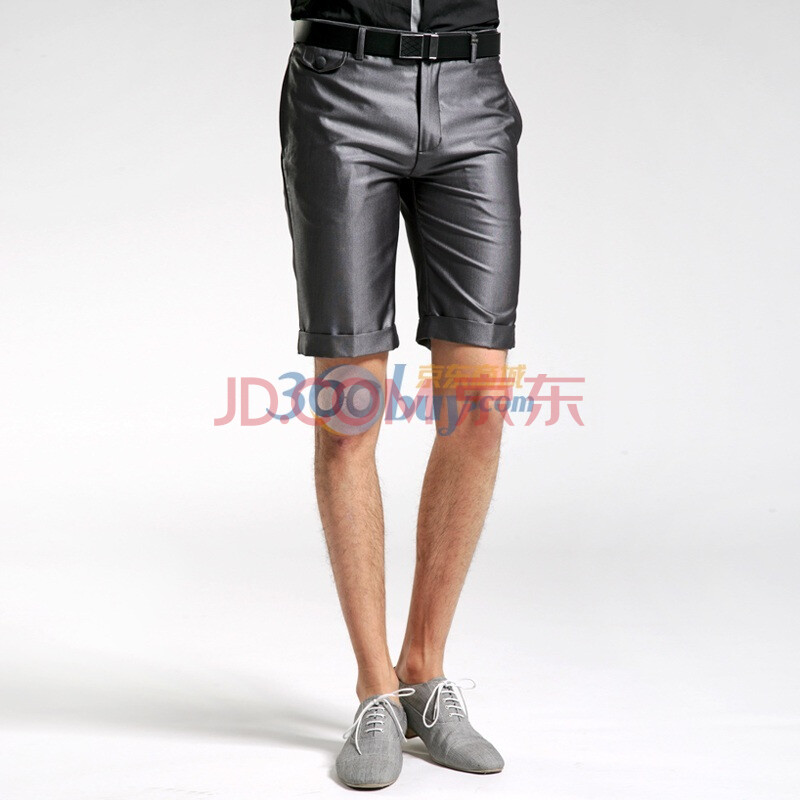 <em>夏季</em>gxg <em>男士</em>时尚直筒休闲<em>短裤</em>#02122852 灰