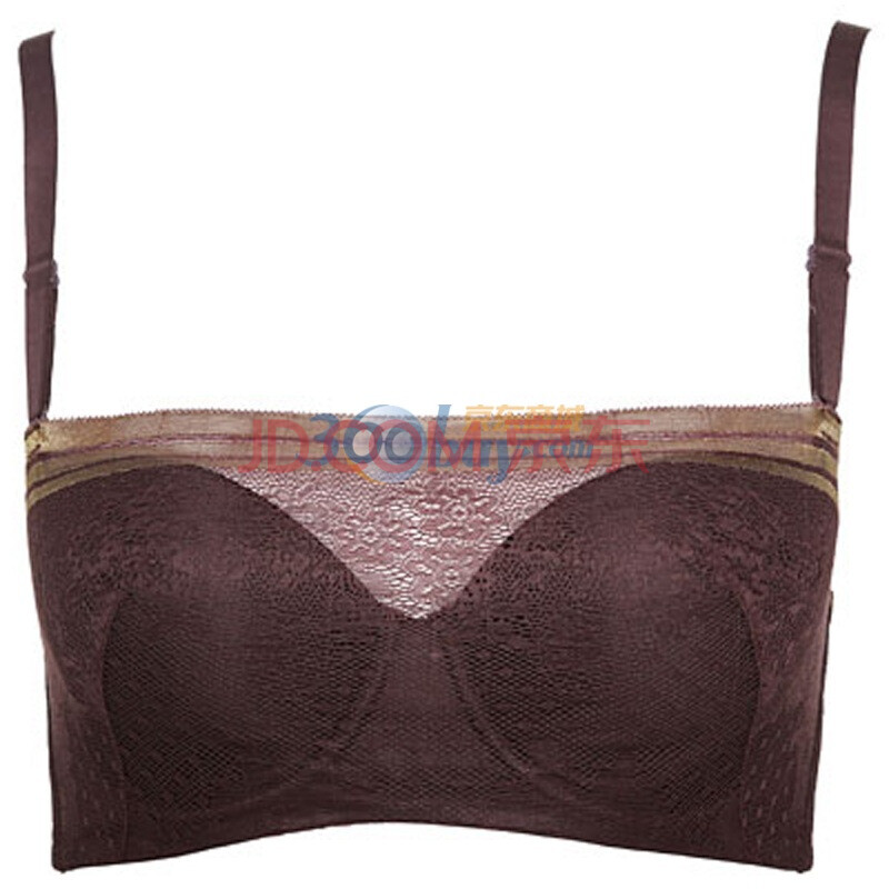 爱慕<em>爱</em>无边际1/2无纺布<em>无痕文胸</em>AM14C6 紫色