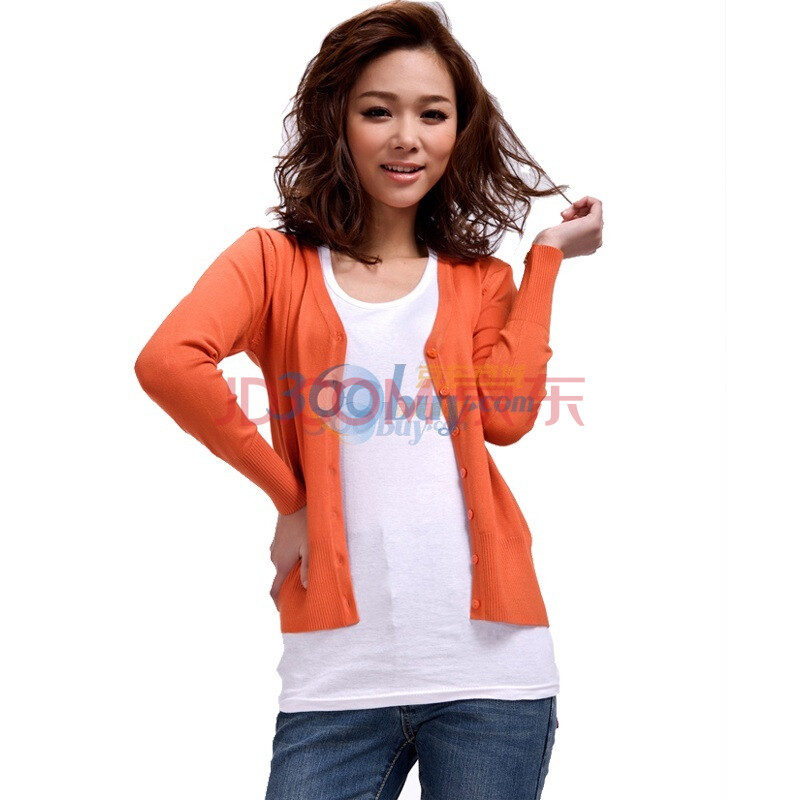 HZ花朝 2012秋冬新品时尚女<em>薄开衫</em>韩版长袖打