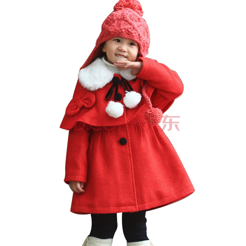 DEESHA<em>笛莎女</em>童装公主披肩大衣外套209428
