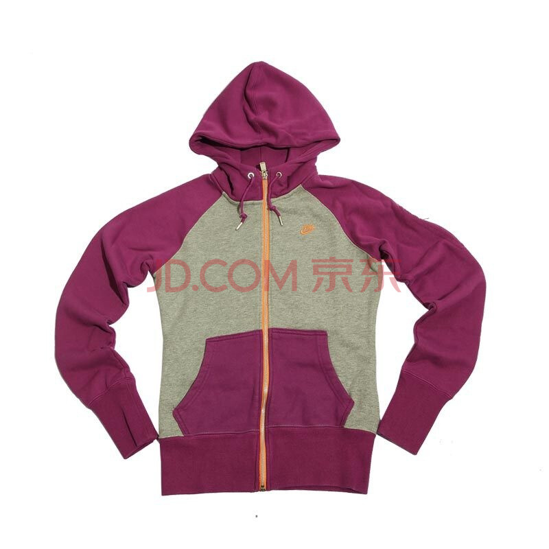 <em>NIKE</em> <em>耐克</em> <em>女</em> <em>针织夹克</em> 434508-569 暗红 M图片