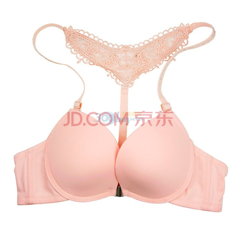 【缪诗蒂凡尼光面<em>美背</em>无痕<em>文胸</em> 杏色 75A】缪