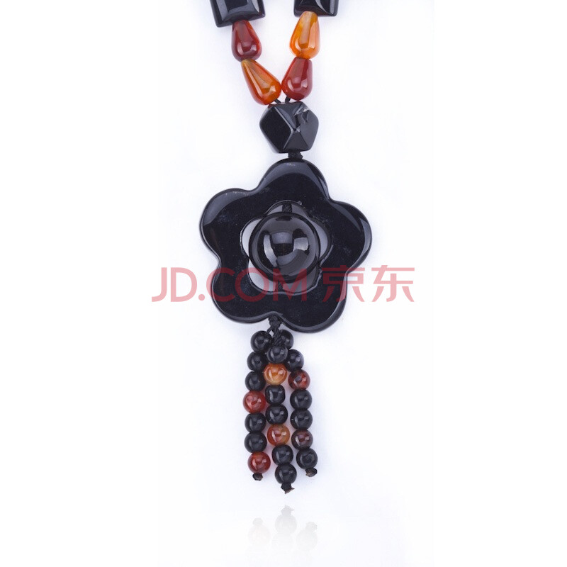 嘉尚 五彩缤纷 七彩<em>玛瑙</em>长款<em>毛衣链图片</em>