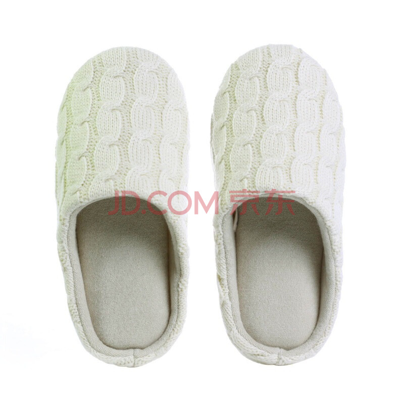 a-life最生活 最新品 家居棉拖 拖鞋 八字纹毛线