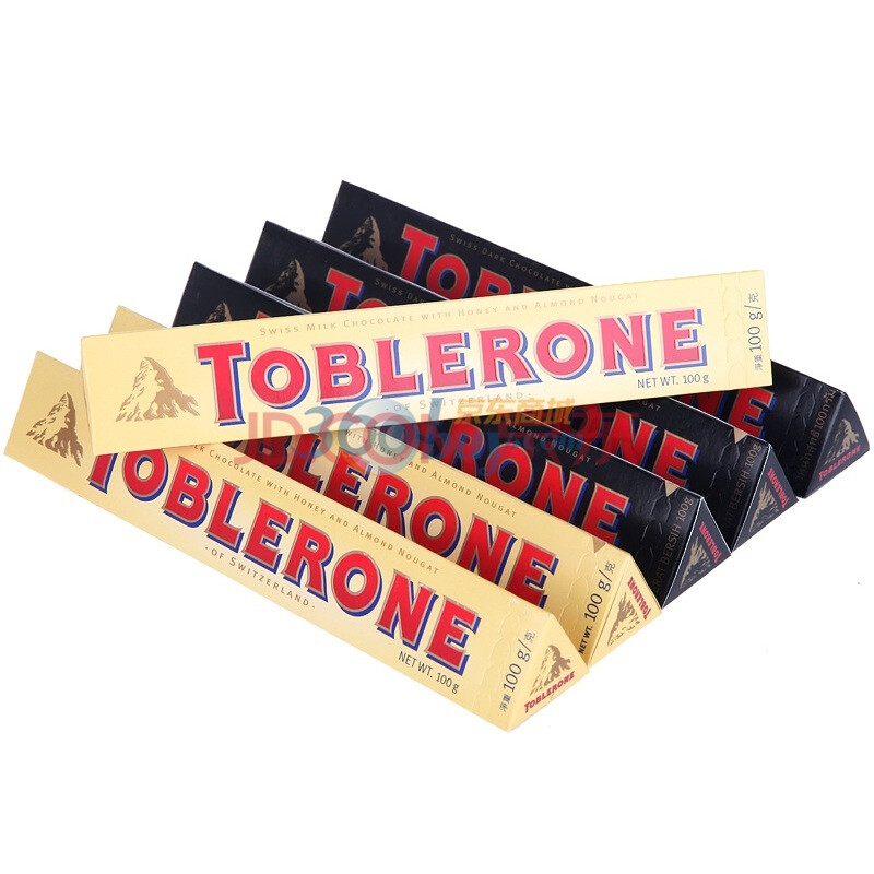 【瑞士三角巧克力】瑞士Swiss Toblerone瑞士三角巧克力精选超级装2700g图片