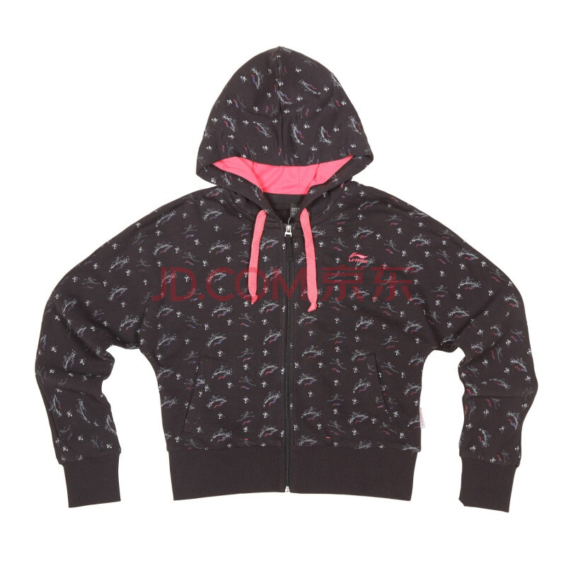 <em>李宁</em> <em>LINING</em> <em>女</em> <em>连帽开衫卫衣</em> AWDEE54-1 XS