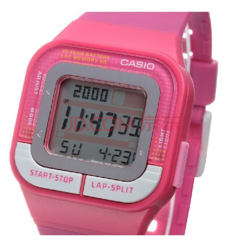 卡西欧 CASIO 11.1大促 <em>电子</em>女士<em>手表</em>多功能慢