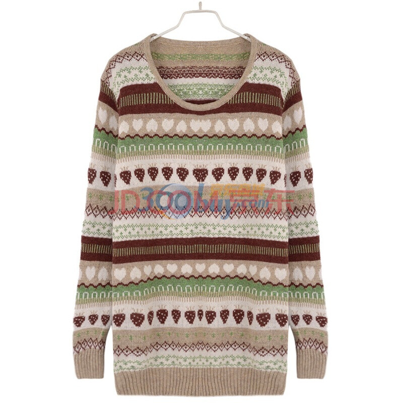 韩都衣舍 韩国<em>毛衣</em>秋冬季新品韩版草莓图案女