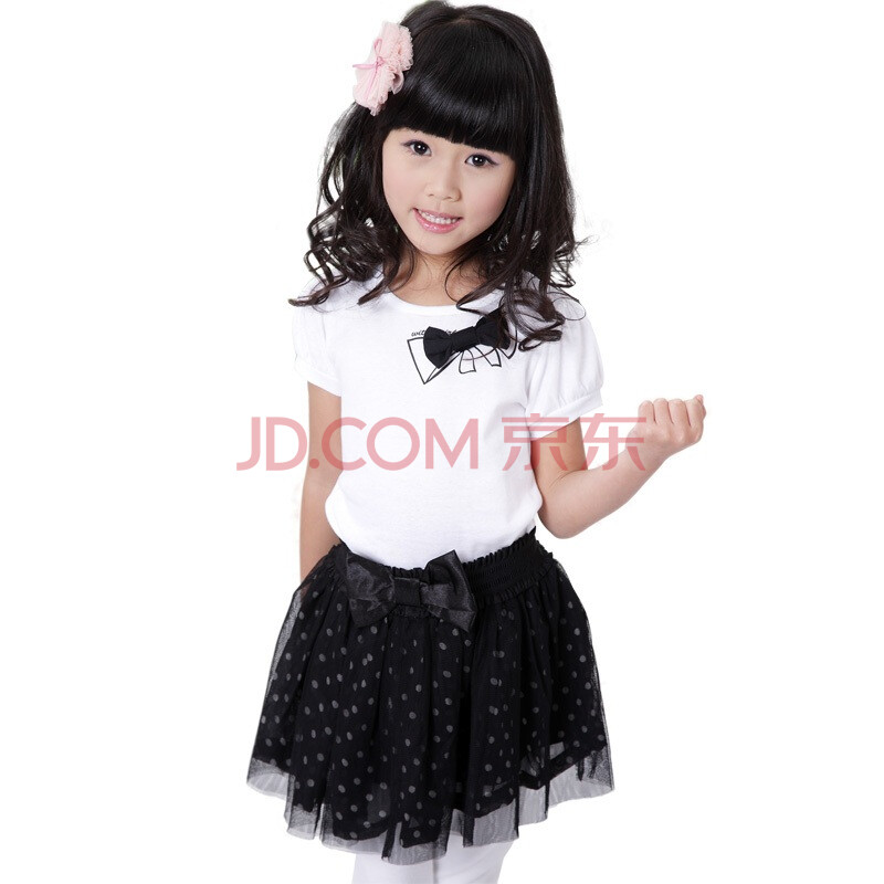 甜蜜蜜Tmimi 女童装 2012夏装新款 蝴蝶结点点
