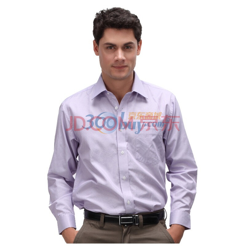 耀点100 YD100 正装衬衫 男士商务休闲暗格长