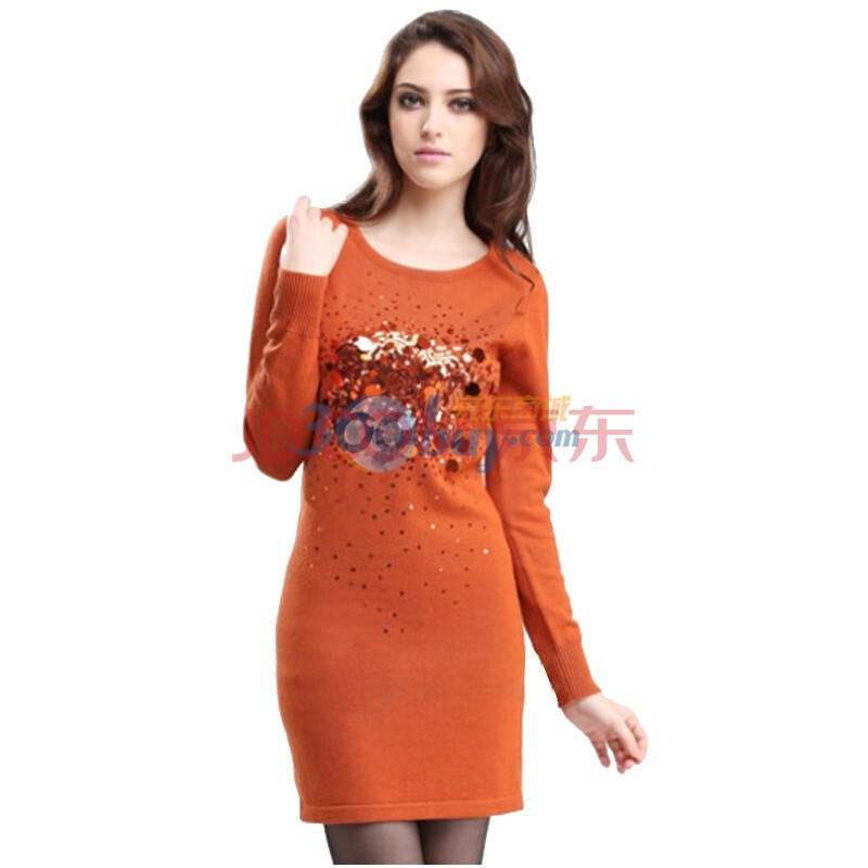 五季梦 FSDREAM 当季新品<em>长袖</em>羊毛<em>针织毛衣</em>