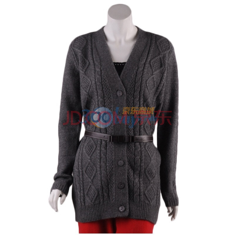 乐颂les100ciels 纯手工<em>编织</em>女装<em>长款开衫</em>外套