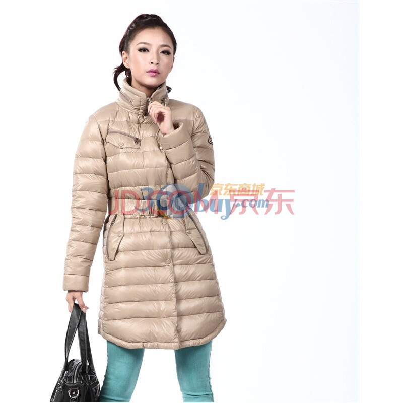 波司登2011新品秋羽绒服 女时尚轻薄修身中长款 B