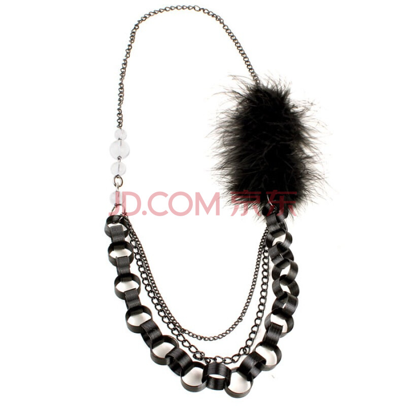 凝萃坊 天然白水晶韩版<em>毛衣链</em>1009<em>图片</em>