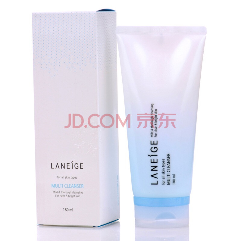 兰芝 Laneige 4合1多效洗面奶 洁面膏180ml（蓝色）新款180ml 6135