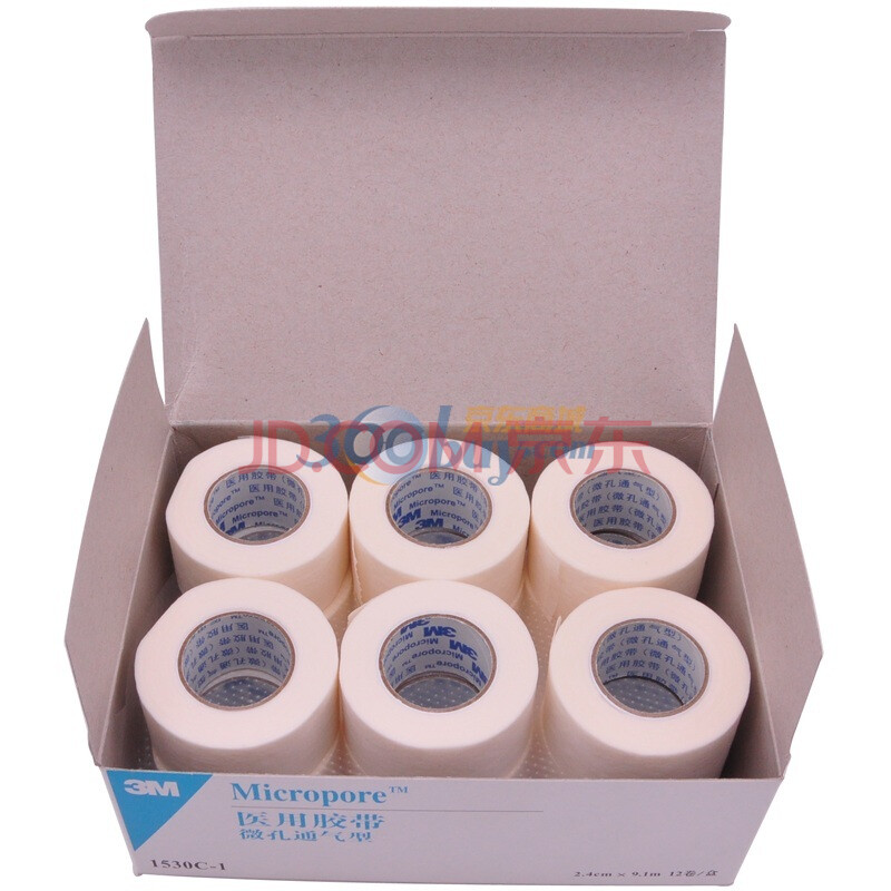 3M医用胶带(微孔通气型)(1530C-1)2.4cm*9.1m