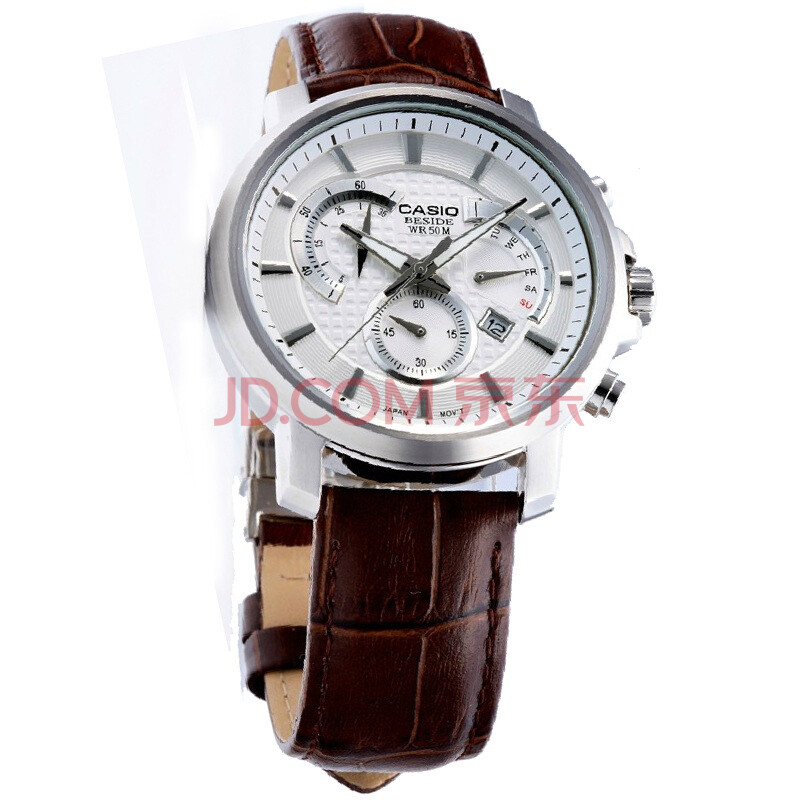 CASIO卡西欧男士手表卡西欧 皮带手表 计时大