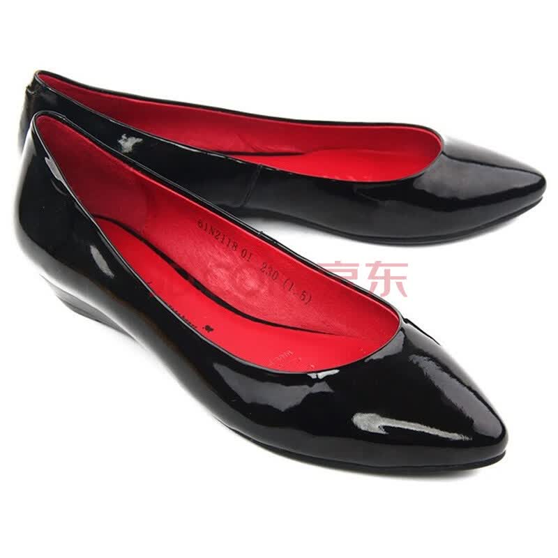 Hotwind热风 <em>女子</em>光身<em>平底鞋</em> 61N2118黑 黑色