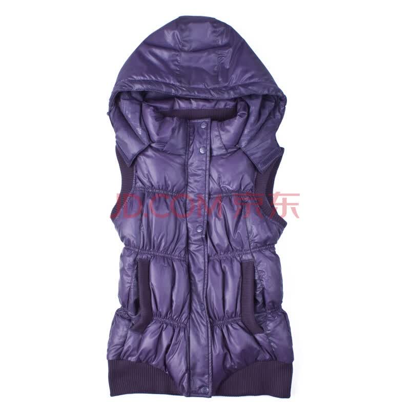 <em>LINING</em> <em>李宁</em> 羽绒<em>马甲</em> 女款 AMRE010 紫色 M图