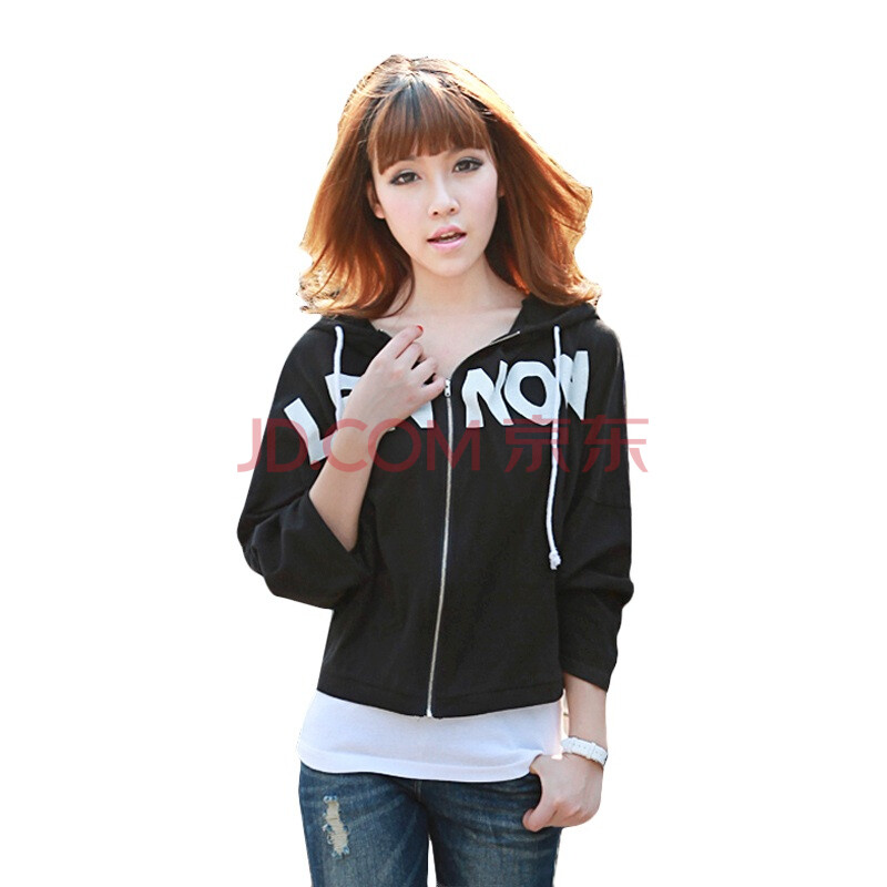 <em>韩都衣舍</em> 韩国2012新秋新款<em>女卫衣</em>字母连帽开