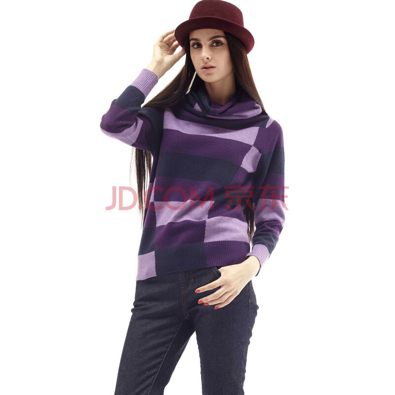 绒典 时尚舒适女士<em>羊绒</em>针织蝙蝠套衫纯<em>羊绒毛</em>