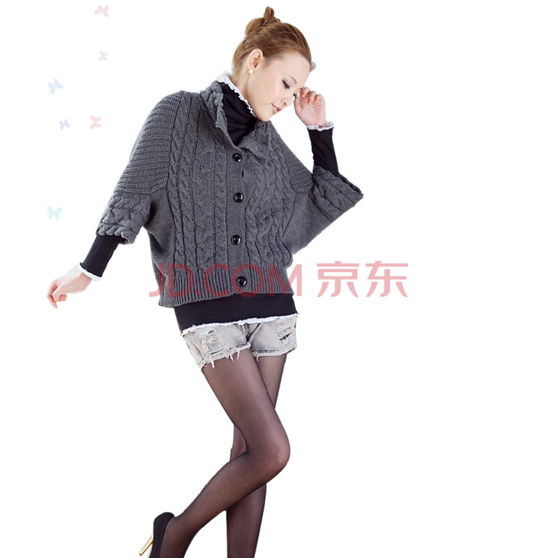 亿品 2011秋装新款 韩版<em>女装开衫 外套</em>针织衫7