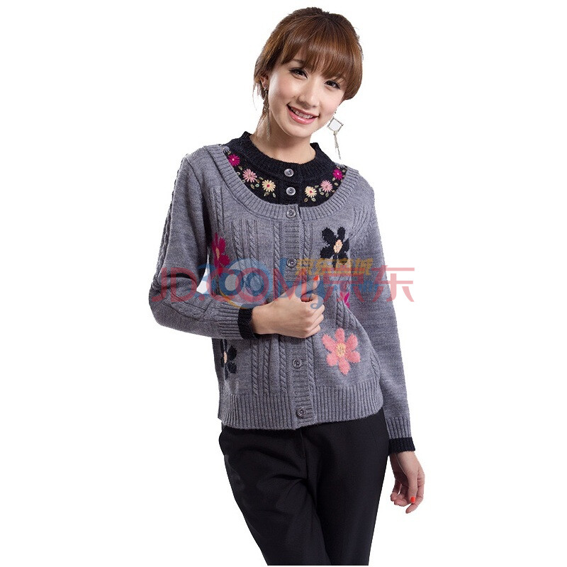 HZ 新春新款休闲个性时尚<em>女士</em>手绣花鸳鸯套毛