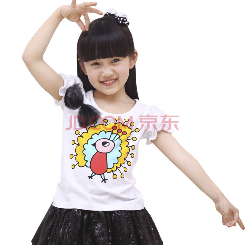 DEESHA<em>笛莎童装女童夏装</em>新款短袖T恤20121