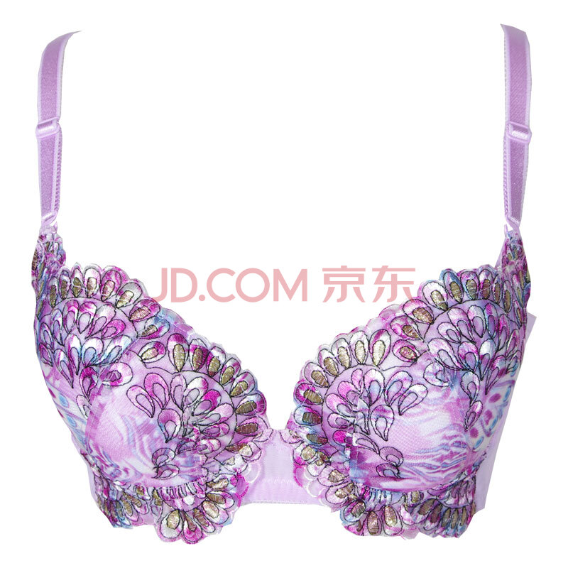 <em>加厚</em>模杯a杯聚拢(<em>3/4罩杯</em>可换肩带)<em>文胸</em>