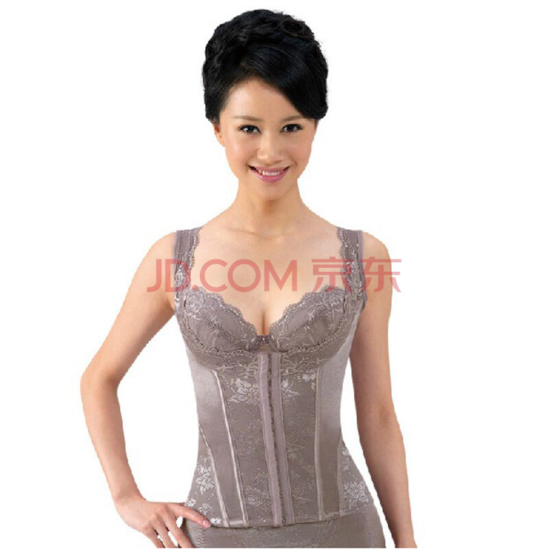 婷美超级魔鬼瘦塑身衣猫背夹收腹塑身内衣 【