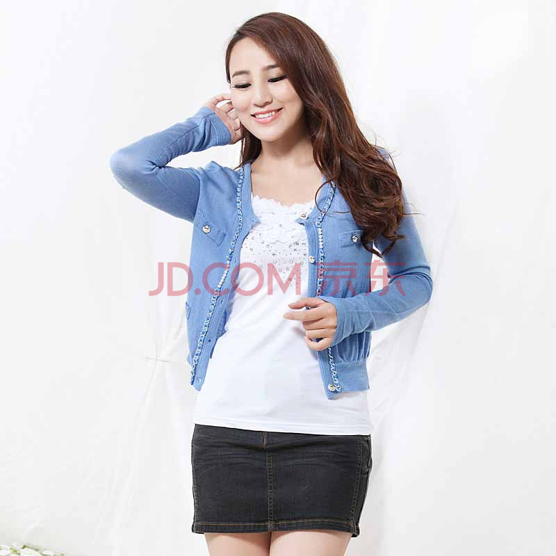 <em>衣香丽影</em>2012<em>秋装新款</em> 女装时尚百搭长袖针织