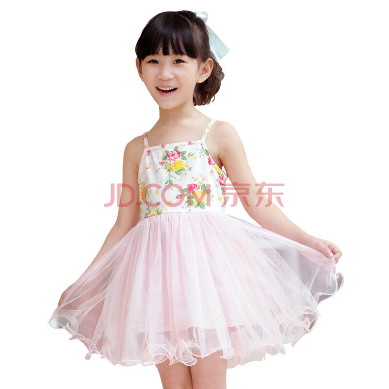 小小莎啦(Le petit sara)童装女儿童田园风玫瑰