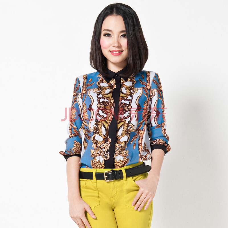 <em>GIRDEAR</em> 哥弟 <em>女装</em>2013 春夏新款异国风情印