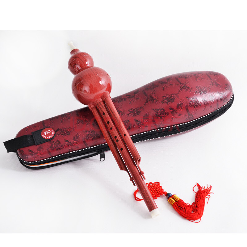 初学葫芦丝民族乐器C调\/降B调\/奇美胶木葫芦丝
